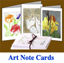 This image  of Stubbs Art Studio Art Note Cards is a link to the line Art Note Cards availalbe in our e-store.line of 